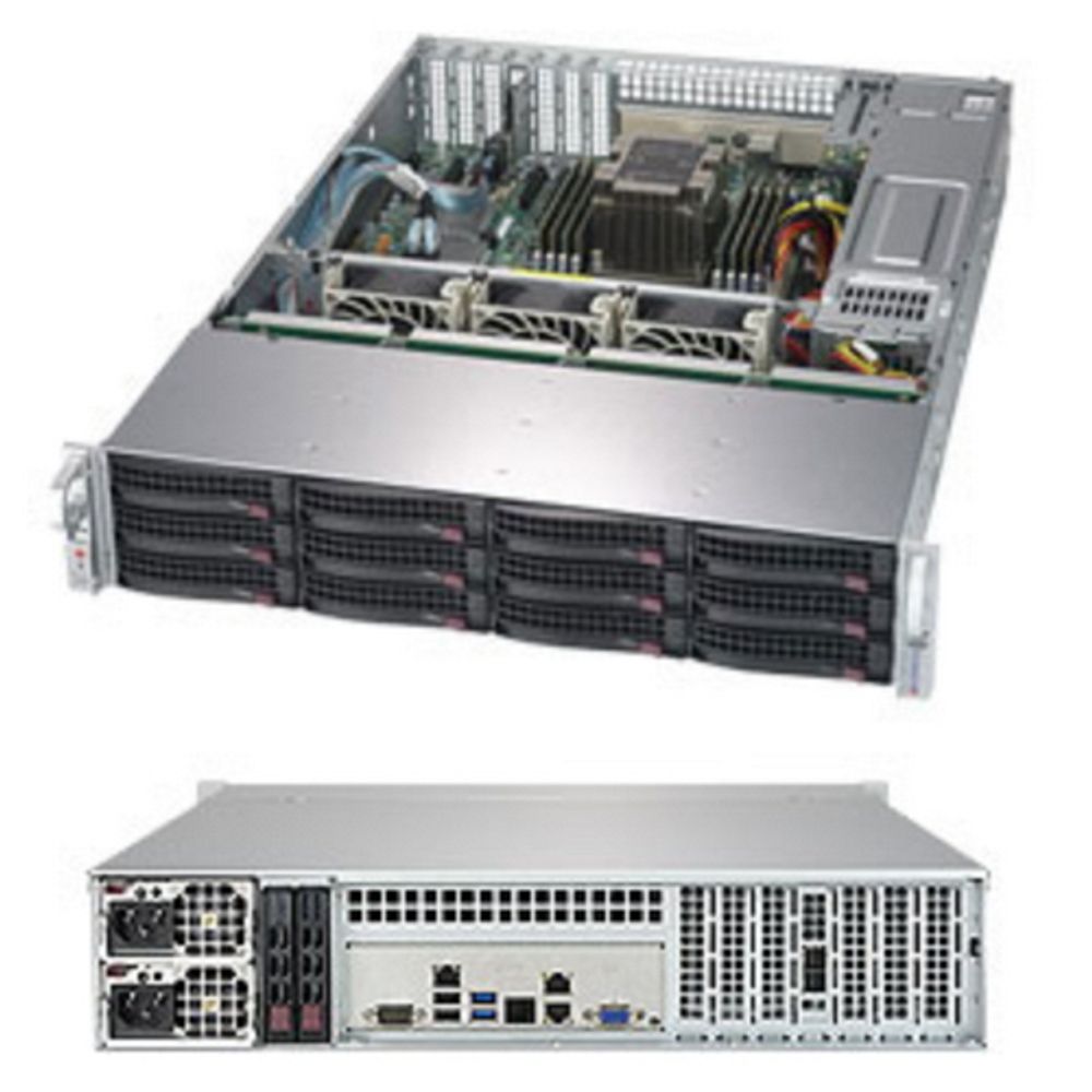 Платформа системного блока SuperMicro SSG-5029P-E1CTR12L X11SPH-nCTF, CSE-826BE1C-R802LPB (290727)