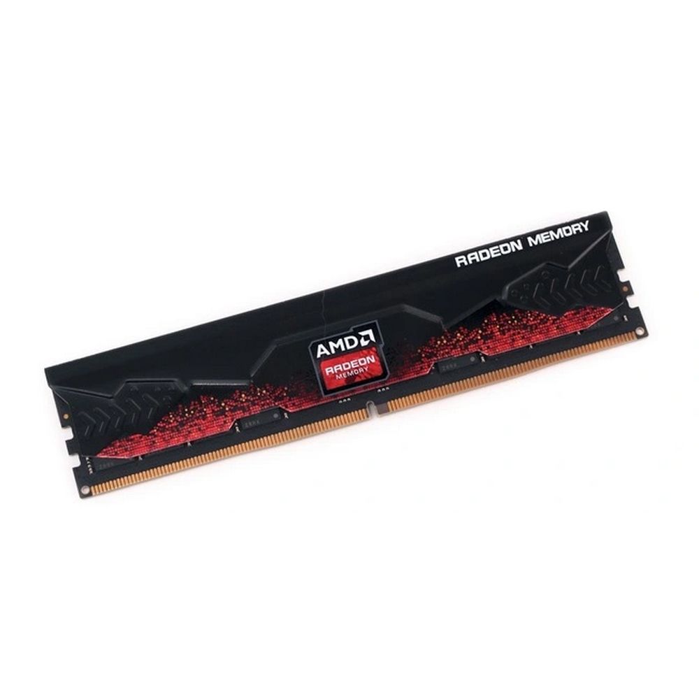 Модуль памяти AMD Radeon 8GB AMD Radeon DDR5 4800 Long DIMM R5S58G4800U1S Non-ECC,  CL40 1.1V Heat Shield Retail R5S58G4800U1S Non-ECC,  CL40 1.1V Heat Shield Retail (184259)