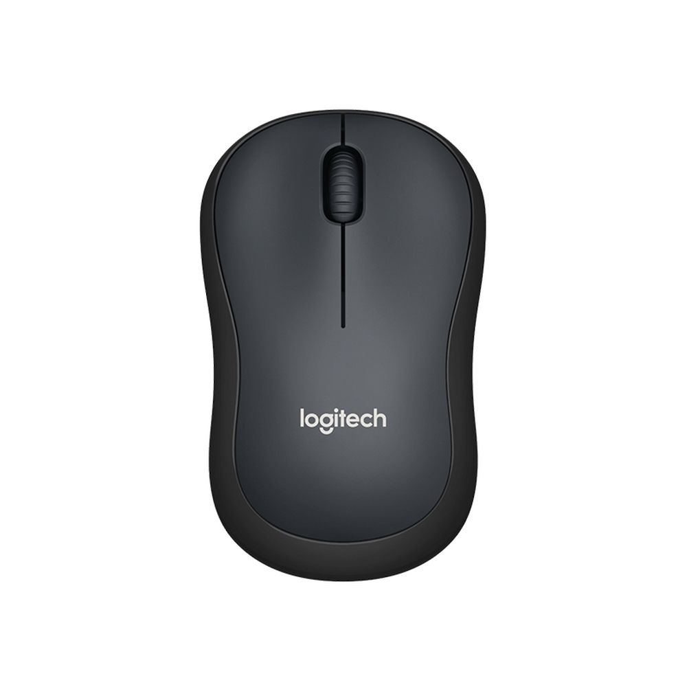 Мышь беспроводная Logitech M220 Silent Charcoal черная, оптическая, 1000dpi, 2.4 GHz, USB-ресивер, бесшумная (066199)