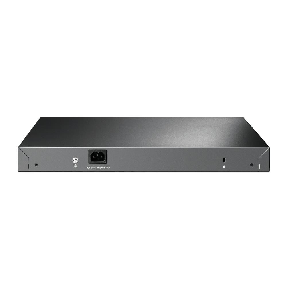 Tp-link Коммутатор TP-LINK TL-SG3428MP JetStream 28‑портовый гигабитный управляемый коммутатор уровня 2+ с 24 портами PoE+, 4 гигабитных SFP-слота (PoE 384Вт)