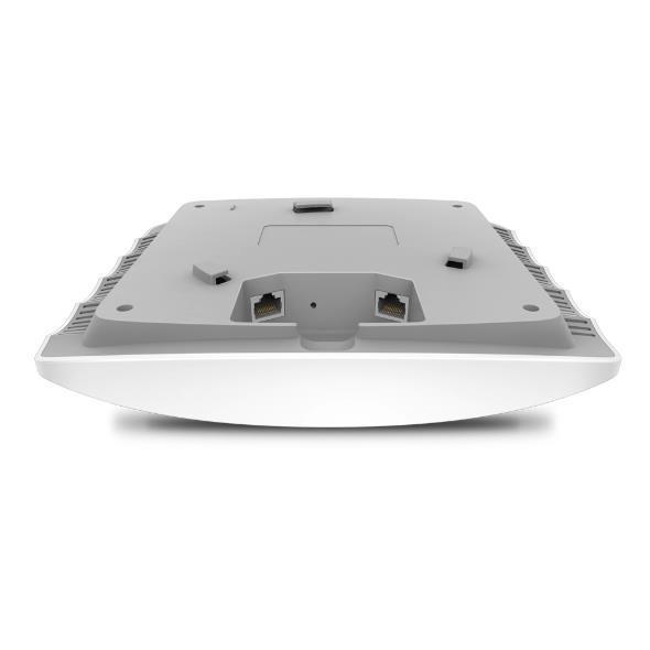 Потолочная гигабитная точка доступа TP-Link AC1750 Wireless MU-MIMO Gigabit Ceiling Mount Access Point, 450Mbps at 2.4GHz + 1300Mbps at 5GHz, 802.11a/b/g/n/ac wave 2, High Density, Seamless roaming 802.11k/v, Beamforming, Airtime Fairness, MU-MIMO, 802.3af/at Standard PoE and Passive PoE 48V (