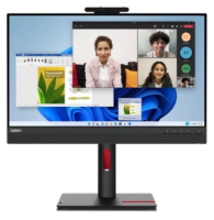 Монитор Lenovo 23,8" TIO 24 G5, 16:9, IPS, FHD, 4ms, 250cd, 60Hz, HDMI, DP, USB, CAM, SPK, HAS