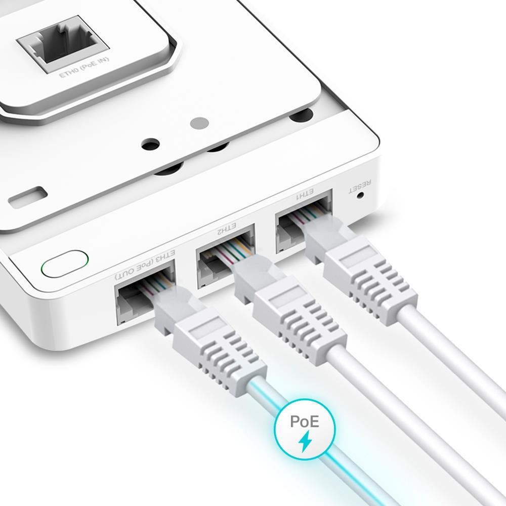 Wi-Fi точка доступа 1800MBPS DUAL BAND EAP615-WALL TP-LINK