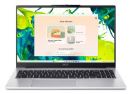 Ноутбук/ ACER Aspire Lite AL15-45P-R1UJ 15.6"(1920x1080 (матовый) IPS)/AMD Ryzen 7 5825U(2Ghz)/16384Mb/512PCISSDGb/noDVD/Int:AMD Vega/Cam/BT/WiFi/50WHr/war 1y/1.5kg/Iron/NoOS