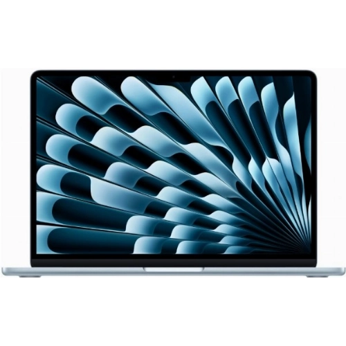 Apple MacBook Air 13-inch 2025 [MC6U4] (КЛАВ.РУС.ГРАВ.) Sky Blue 13.6" Liquid Retina {(2560x1600) M4 10C CPU 10C GPU/16GB/512GB SSD/рекоменд.переходник 11007065} (A3240)