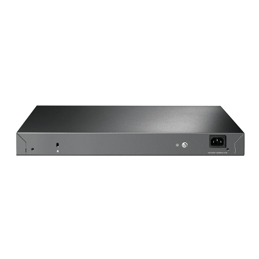 Коммутатор 48-port Gigabit PoE+ L2+ switch, 48 802.3af/at PoE+ ports, 4 Gb SFP slots, 1 RJ-45 + 1Micro-USB console ports, 348W PoE budget