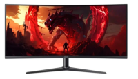 Монитор 34'' ACER Nitro XZ340CURJ0bmiiphx VA, 3440x1440, 1 / 5ms, 250cd, 120Hz, 2xHDMI(2.1) + 1xDP(1.4) + SPK + Audio out, Speakers 2Wx2, sync: FreeSync Premium, hdr: HDR 10, hadj 100, Vesa:100x100