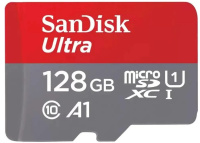Карта памяти MICRO SDHC 128GB UHS-I SDSQUAB-128G-GN6MN SANDISK