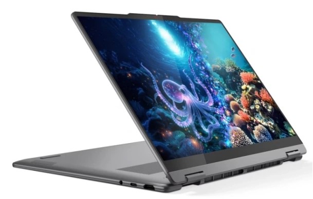 Ноутбук Lenovo Yoga 7 2-in-1 14ILL10/14" OLED WQXGA+ 2880x1800/Intel Core Ultra 7 256V/16 Gb/512 Gb SSD/Intel Arc Graphics/Windows 11 Home/серый/1.38 кг