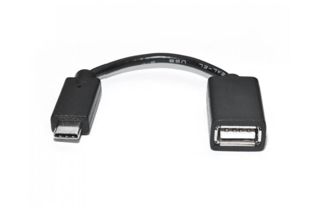 ATCOM <AT4716> Кабель-переходник USB 2.0 AF --> USB-C  OTG  0.1м