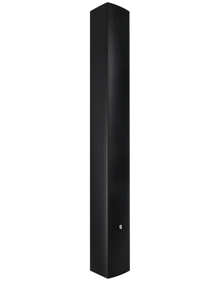Звуковая колонна Intrend [ITSPK-VA84-B] активная, управляемая, встроенный DSP, 8x4", 320 Вт RMS, вход DANTE, SPL 121dB, 120Hz16kHz, 120°х20° (+/-20°) (HxV), цвет черный, крепление в комплекте