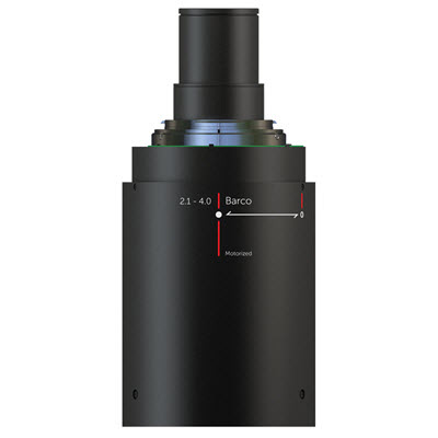 Длиннофокусный объектив Barco [ILD 2.1-4.0:1 lens] моторизованный для проекторов серии I600-4K [R9803075]