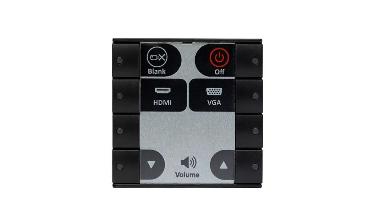 Панель управления BIAMP [Impera Echo 8EUB], кнопочная 8-button control pad, EU, black