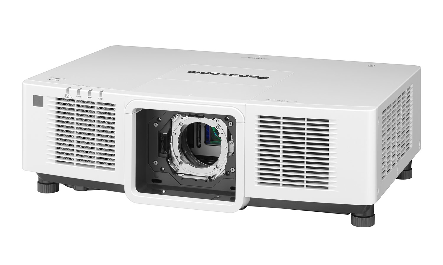 Лазерный проектор Panasonic [PT-MZ11KLWEJ] (без объектива) 3LCD,11000 ANSI Lm,WUXGA(1920x1200);3000000:1;SDI IN;HDMI IN x2;MultiSync IN/OUT(RS-232C);RemoteIN x2/OUT x1; DIGITAL LINK;LAN;USB A (DC OUT);USB A (USB memory, Wi-Fi);36dB;23.3 кг;белый