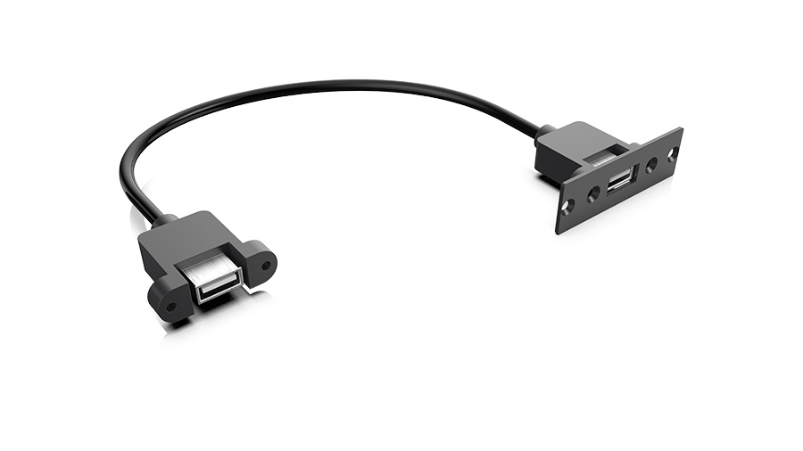 Модуль-переходник Wize Pro [WRTS-USB] USB для врезного лючка в стол