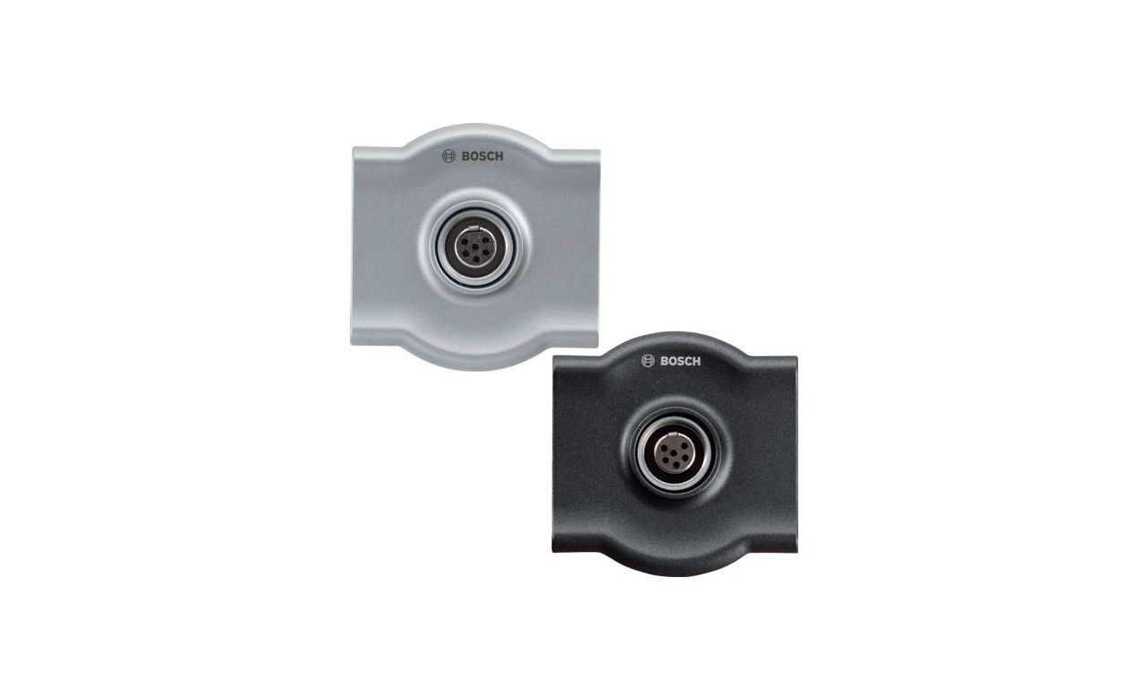 Панель [F01U135011] BOSCH [DCN-FMIC-D] для врезного монтажа. Панель для подключения микрофона, ЧЕРНЫЙ ЦВЕТ