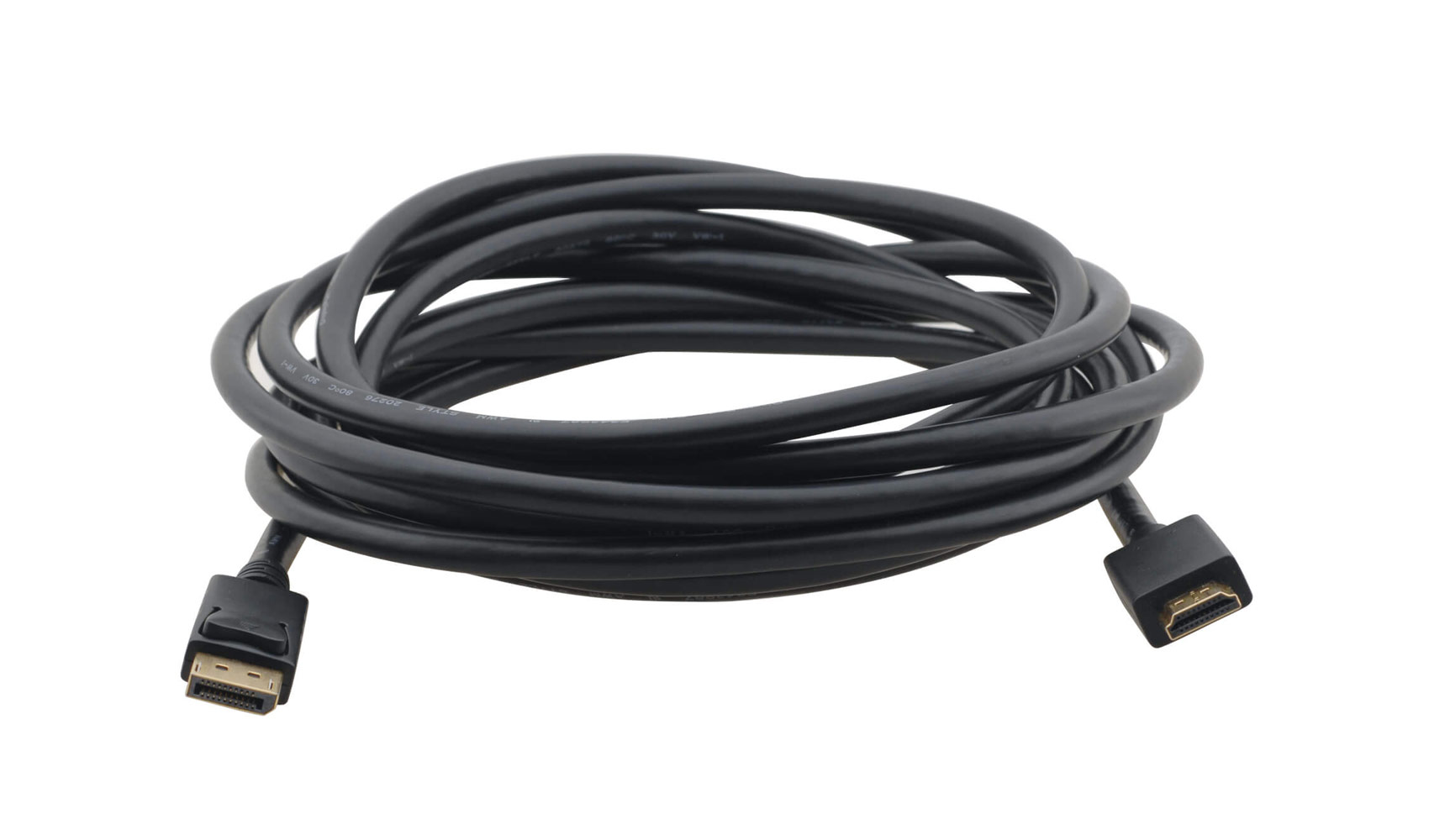 Кабель DisplayPort-HDMI [97-0601015] Kramer Electronics [C-DPM/HM-15] DisplayPort-HDMI (Вилка - Вилка), 4.6 м