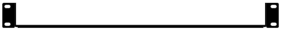 Крепление [BSSRACKSHELF1UFX] BSS [RACK MOUNT KIT] для 2х устройств BLU-BIB / BLU-BOB
