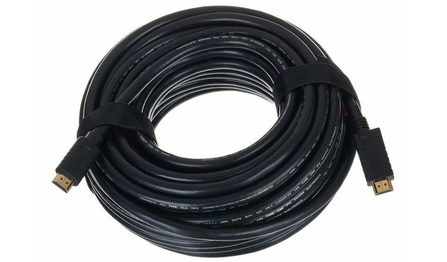 Кабель [97-0142015] Kramer Electronics [CA-HM-15] Активный высокоскоростной HDMI 4K c Ethernet (Вилка - Вилка), 4,6 м
