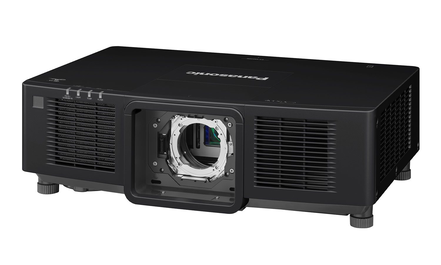 Лазерный проектор Panasonic [PT-MZ17KLBEJ] (без объектива) 3LCD,16500 ANSI Lm,WUXGA(1920x1200);3000000:1;SDI IN;HDMI IN x2;MultiSync IN/OUT(RS-232C);RemoteIN x2/OUT x1; DIGITAL LINK;LAN;USB A (DC OUT);USB A (USB memory, Wi-Fi);39dB;23.3 кг;черный