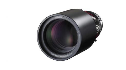 [ET-DLE450] Zoom объектив Panasonic ET-DLE450 (5,5 8,9:1) для 1-чип DLP проекторов Panasonic; 95 x 95 x 210 mm; 1.3 kg