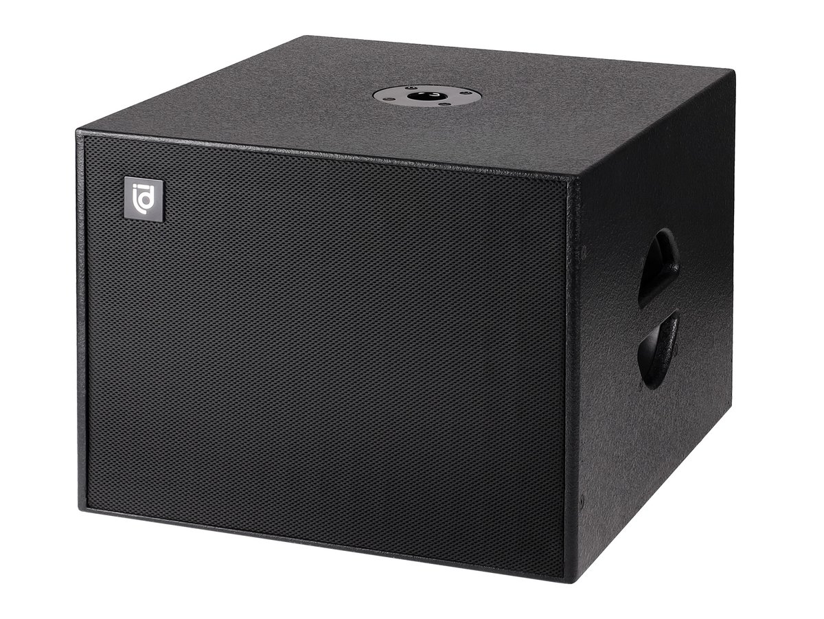 Сабвуфер Intrend [ILS-S12] пассивный, корпусной. 12"НЧ, 35-150 Гц, SPL 125 дБ, 400 Вт, 8 Ом. Цвет чёрный, корпус дерево.