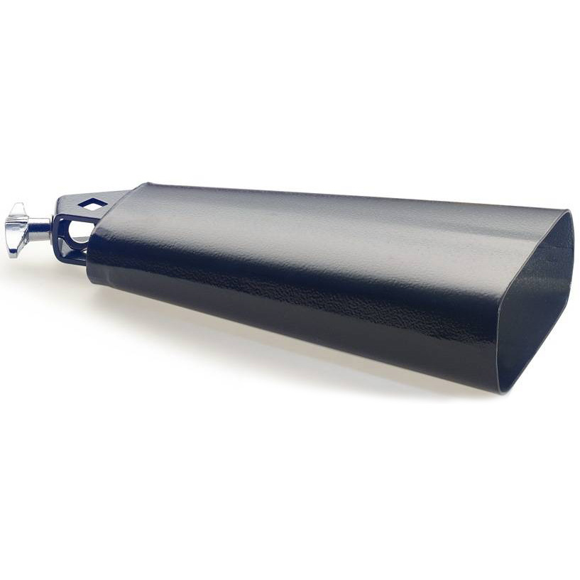 Ковбелл STAGG [CB308 BK] рок ковбелл для ударных, размер 8-1/2", с креплением для установки на стойку, цвет черный, размеры (в упаковке) 280х130х50 мм, вес (в упаковке) 0,8 кг