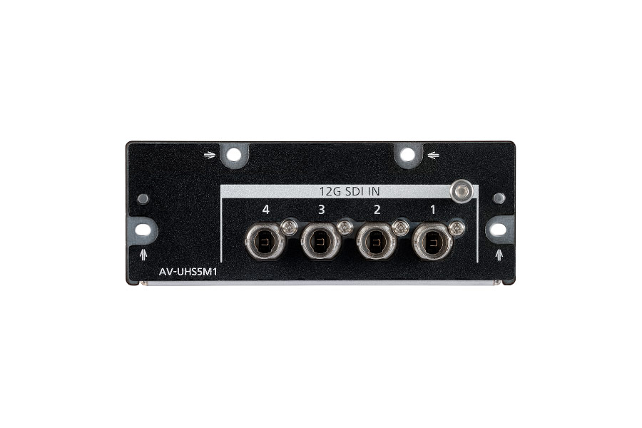 Доп. карта Panasonic [AV-UHS5M1G] : SDI Input Unit - 12G/3G-SDI x 4 входа