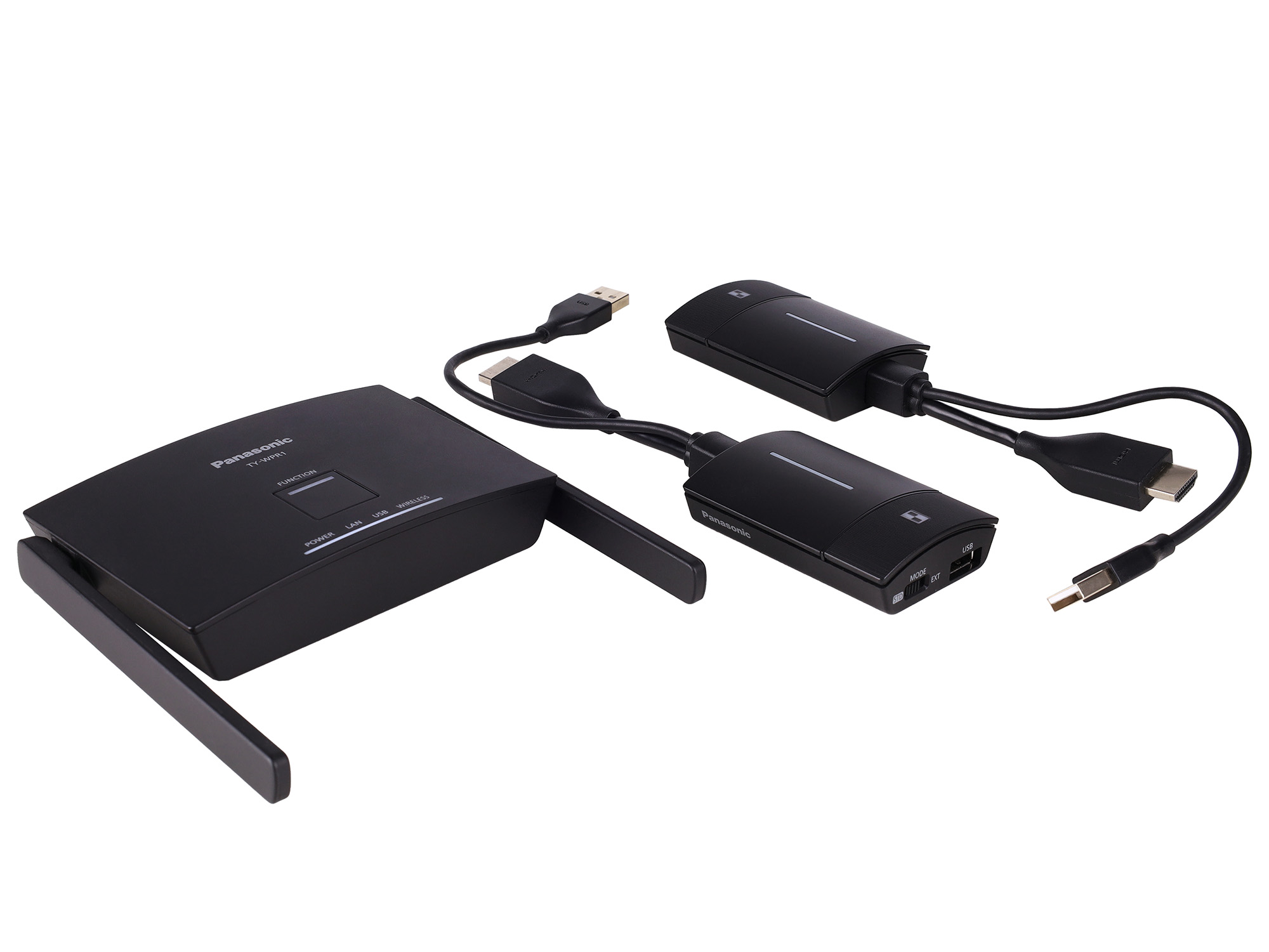 Комплект Panasonic [TY-WPS1(W)] 1x Приемник (STB), 2x Передатчик (USB Type-A/HDMI), Case *наличие индекса в названии уточняйте при заказе