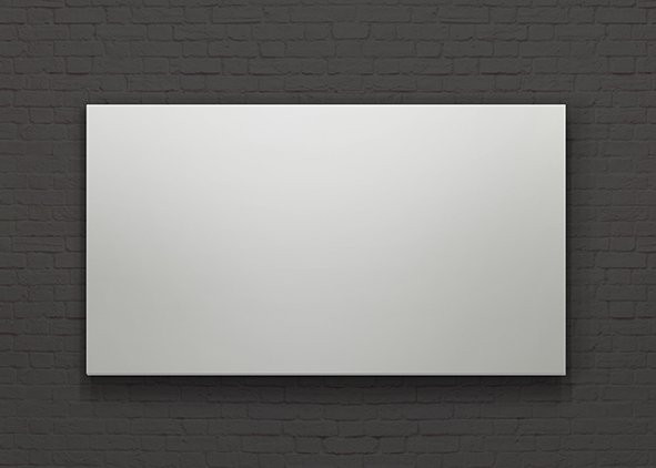 [LCT-100106] Экран Lumien [Cinema Infinity] рабочая/общая область 148x264 см (119") полотно Matte White обернуто вокруг рамы, 16:9 (2 места)