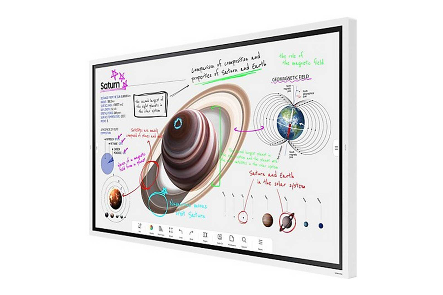 Samsung [WM65B] Интерактивный дисплей FLIP {3840х2160,4000:1,350кд/м2, 20 касаний}