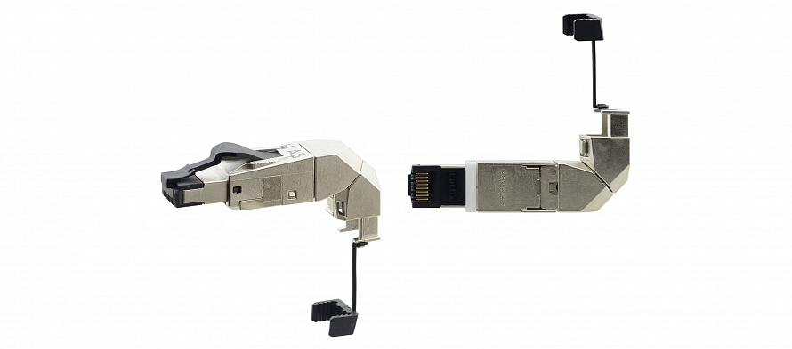 Разъем Kramer Electronics [CON-FIELD] экранированный RJ-45, установка без обжимного инструмента