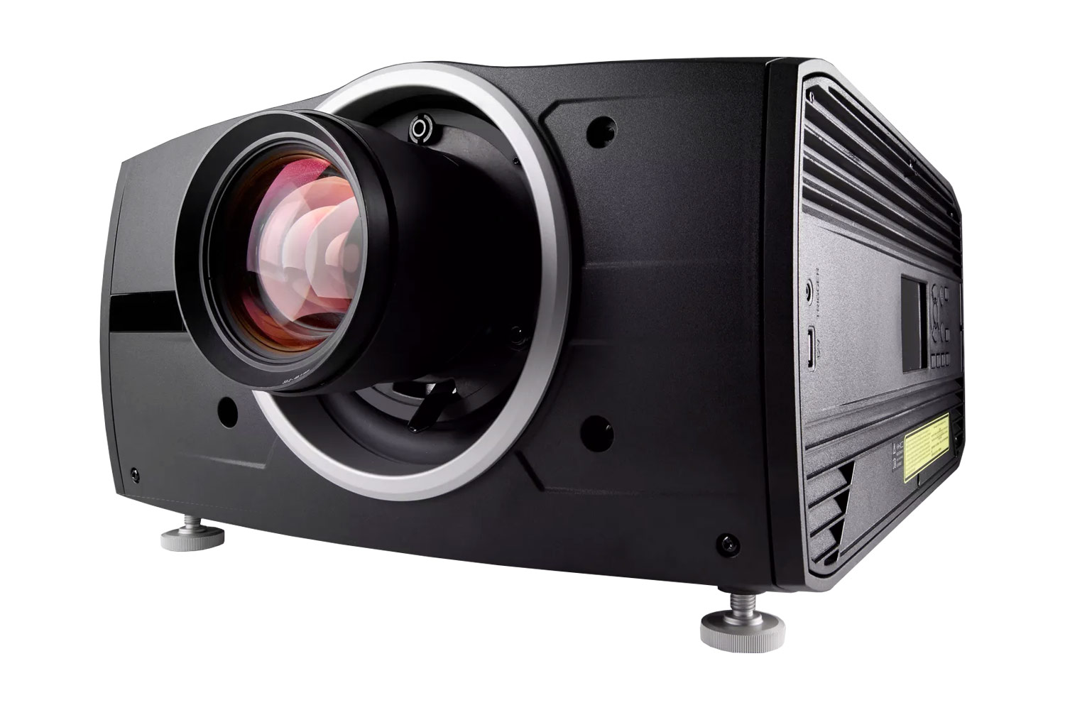 Лазерный проектор Barco [F70-4K4] [без объектива], DLP;4000 Лм; 3840x2400(4K UHD), до 50000:1, HDSDI;2x DP;2x dual link DVI-I;HDBaseT;HDMI 2.0;RJ-45,Ethernet;DMX in/out;RS232;12В;37кг, чёрный [R9008791]