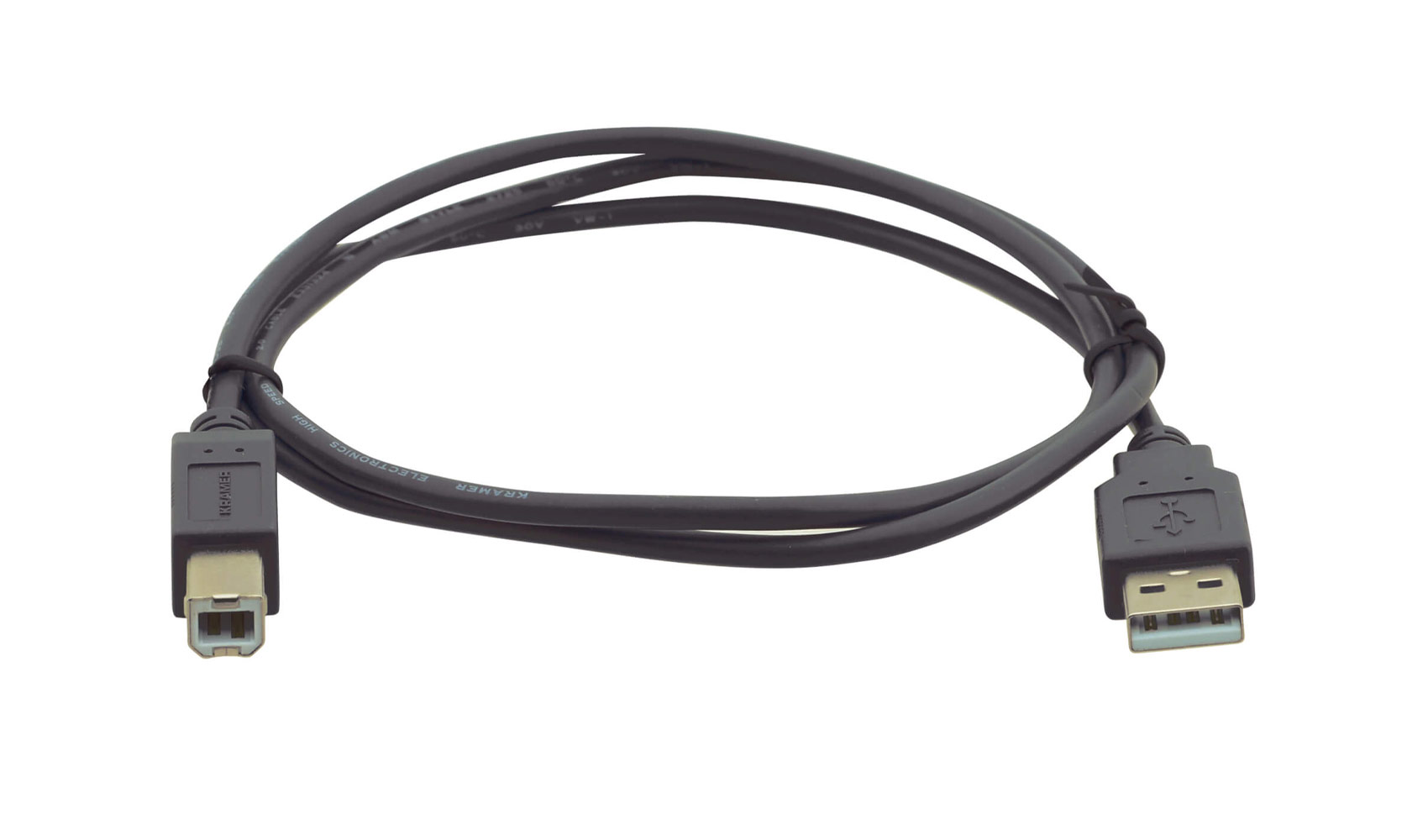 Кабель [96-0215003] Kramer Electronics [C-USB/AB-3] USB-A 2.0 вилка- USB-B вилка, 0,9 м