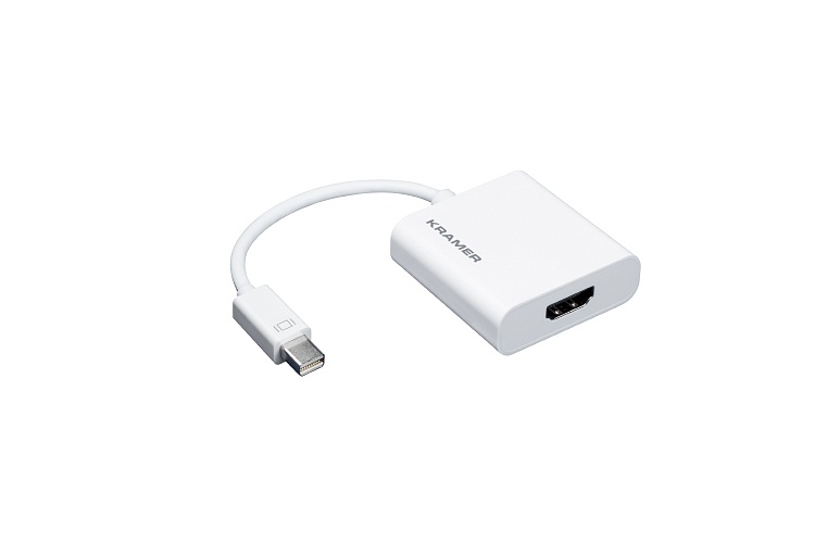 Активный переходник [99-97220001] Kramer Electronics [ADC-MDP/HF/UHD] Mini DisplayPort на HDMI 4K