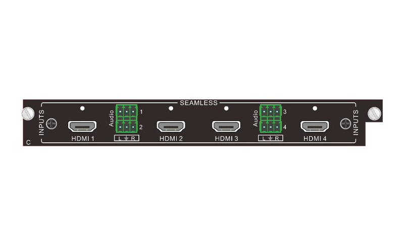 Плата входа Pixelhue [UMX_4xHDMI1.4 Input Card] 4xHDMI 1.4 для шасси UMX