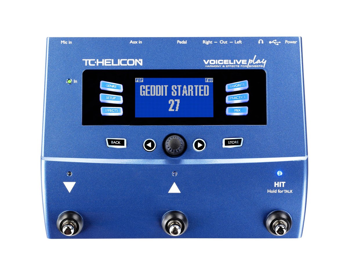 Процессор эффектов TC Helicon [VOICELIVE PLAY] для вокала