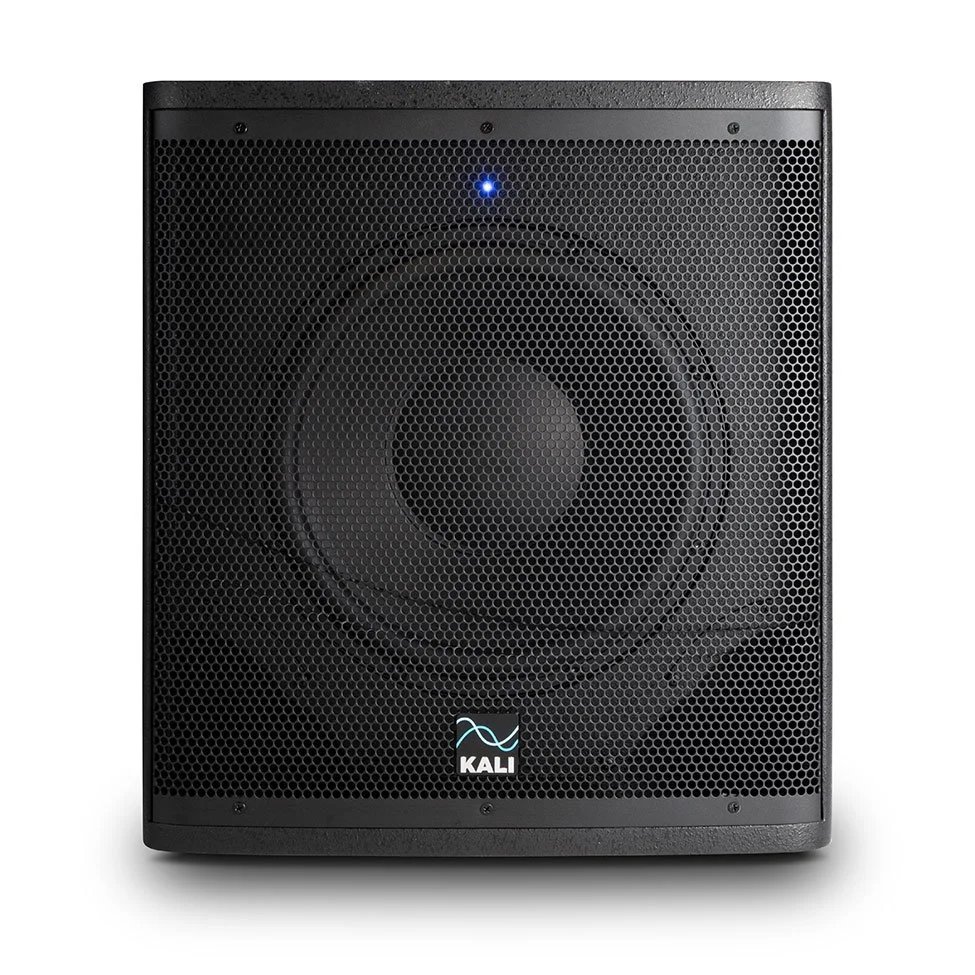 Акустическая система (сабвуфер) Kali Audio [WS-12 V2] 12", 500 Вт (пиковая 1000 Вт), 23-160 Гц (-10 дБ), 30 160 Гц, Входы: 2xRCA, 2xXLR/TRS,? Footswitch, выходы: 2xXLR