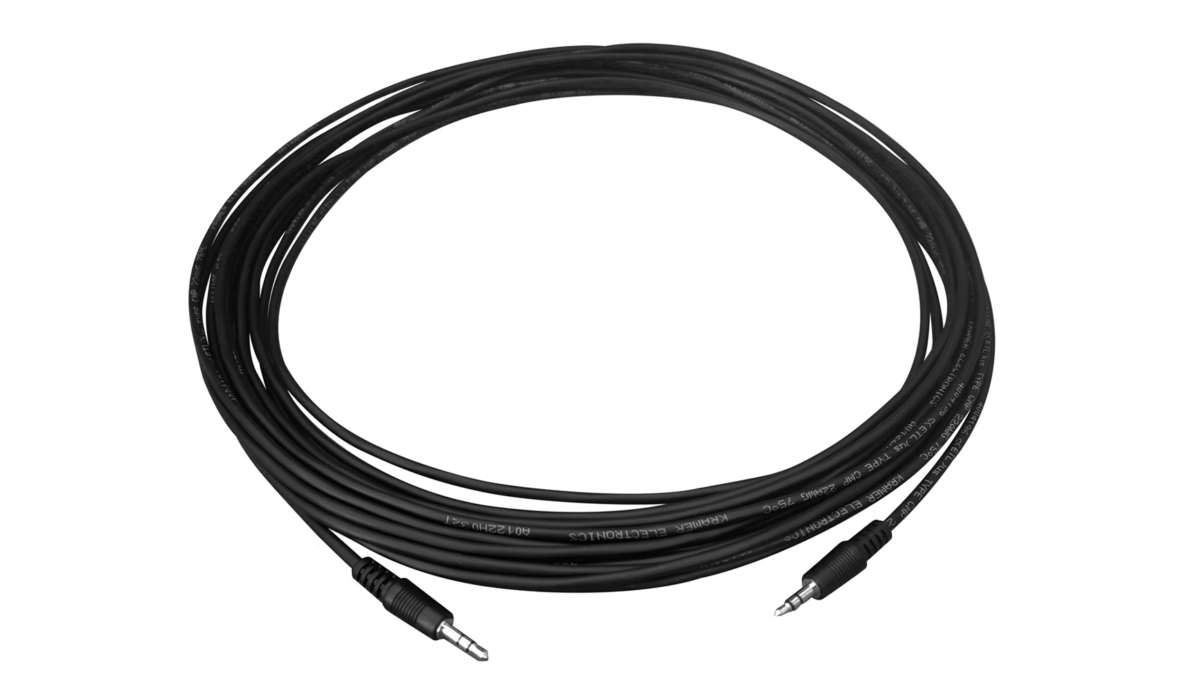 Аудио кабель [95-0101015] Kramer Electronics [C-A35M/A35M-15] с миниатюрными разъемами 3,5 мм (Вилка - Вилка), 4.6 м