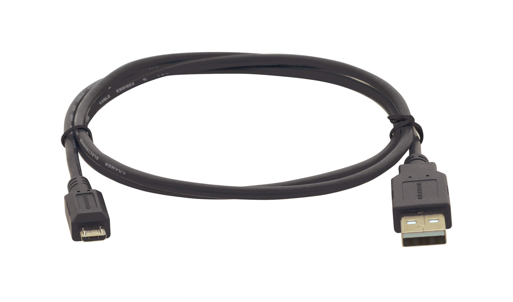 Кабель [96-02156015] Kramer Electronics [C-USB/MicroB-15] USB-A 2.0 вилка- micro-USB-B вилка, 4,6 м