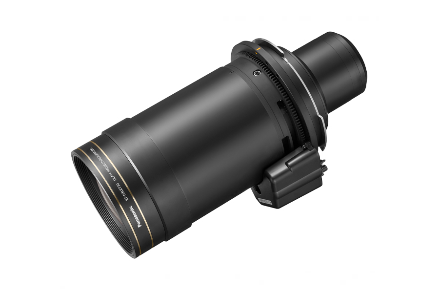 [ET-D3LET30] Среднефокусный объектив Panasonic ET-D3LET30 4K+(2,6-5,0:1) x1.92; WUXGA(2,4-4,7:1) x1.96; SXGA+(2,6-5,1:1) x1.96 для проекторов Panasonic серии PT-RQ32KE/ RZ31KE/ RS30KE/ RQ22KE/ RZ21KE/ RS20KE