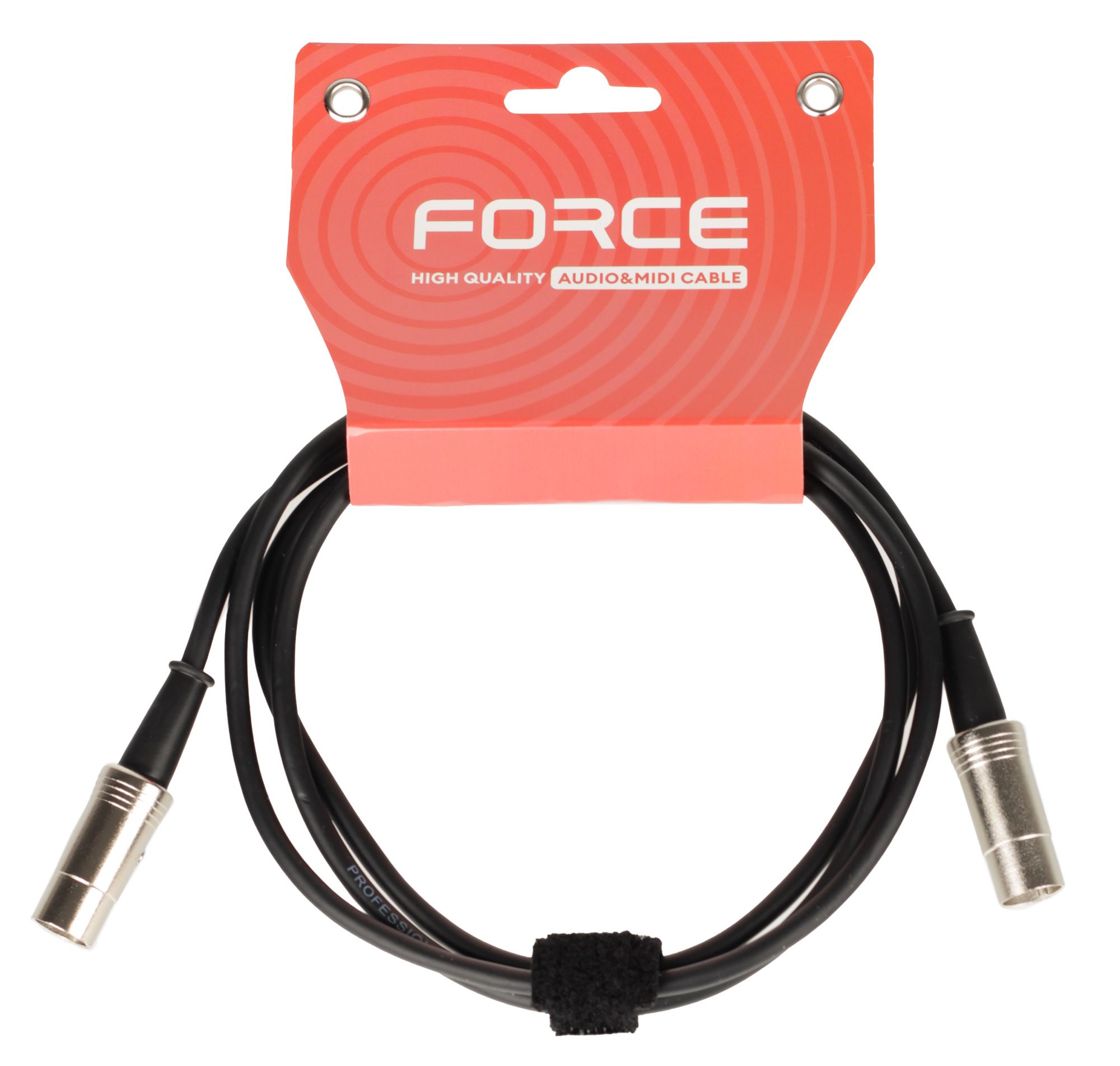 Кабель MIDI FORCE MCC-02/1.5, DIN 5-pin - DIN 5-pin, 1.5м