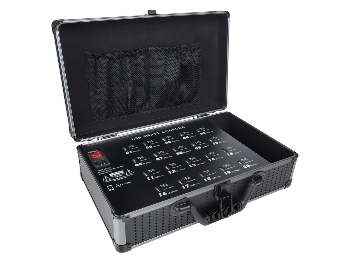 Зарядное устройство Intrend [ICS-WLpro-CHRG] для 20 беспроводных пультов серии PRO (через USB)