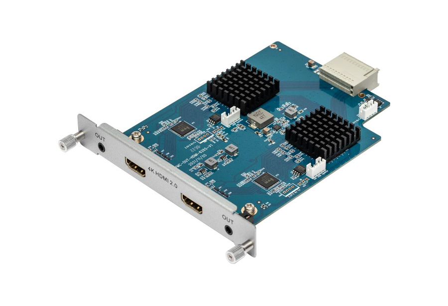 Выходная карта 2 HDMI2.0 Intrend [ITMCO-H2A] 3840x2160/60 (4:4:4) деэмбеддирование звука
