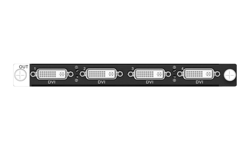 Плата выхода Pixelhue [LU_4xDVI Output Card] 4xDVI для Lumina