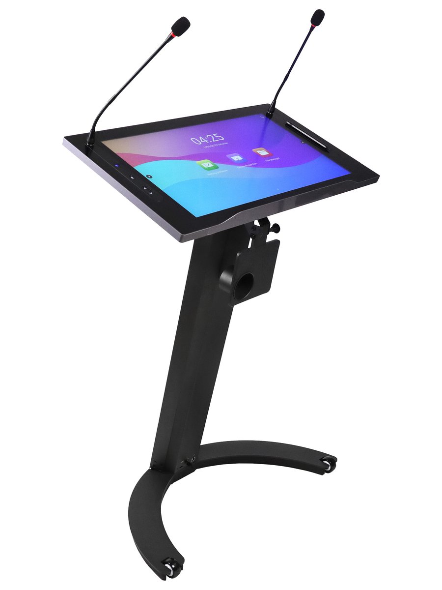 Интерактивная трибуна Wize Pro [WSP-27NL] 27", разрешение 3840x2160, яркость 400 кд/м2, Android 12, 8/64Gb, RK3588, проекционно-емкостной экран, 20 точек касания, HDMI IN, USB-C OUT, USB A 3.0,HDMI-OUT