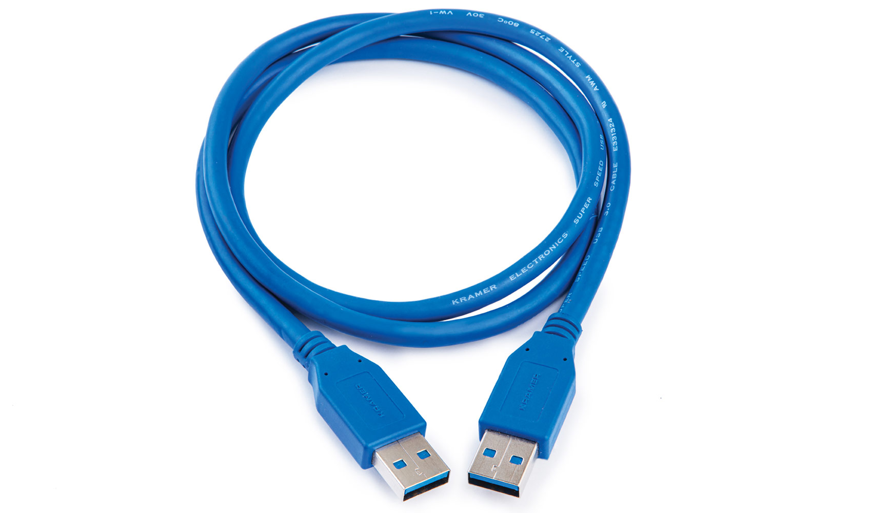 Кабель [96-0230003] Kramer Electronics [C-USB3/AA-3] USB-A 3.0 вилка-вилка, 0,9 м