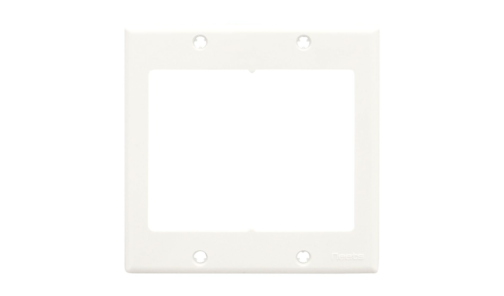 Рамка панели управления BIAMP [WP-2G-US-W] 2-gang wall plate, US