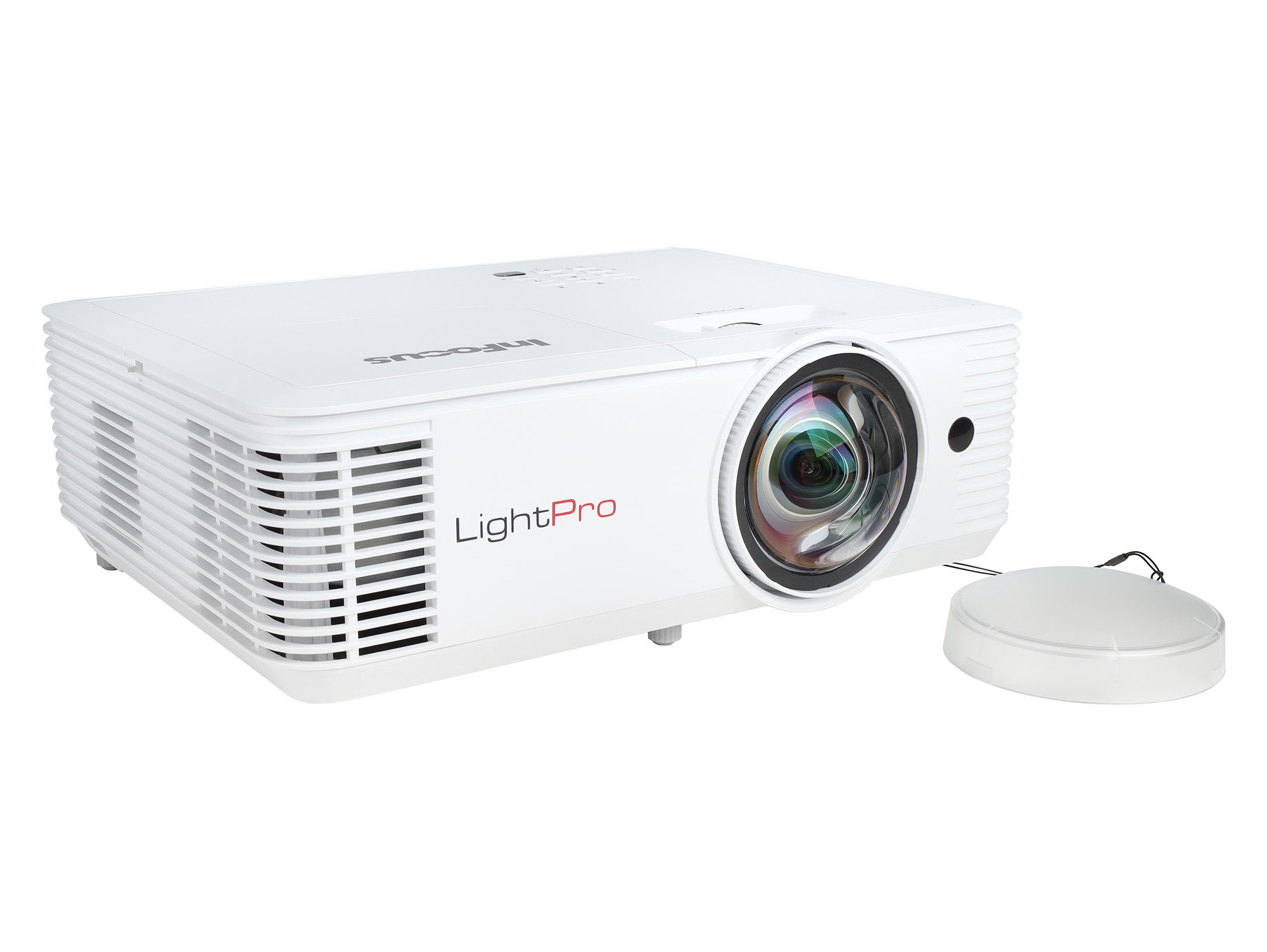 Проектор InFocus [IN0026ST] DLP, WXGA, 3800 lm, 30 000:1, 0.52:1, 2xHDMI 1.4, VGA in/out, S-Video, 3.5mm in/out, USB-A, RS-232, лампа 15 000ч.(ECO mode), 10W, 27дБ, 2,9 кг, БЕЛЫЙ