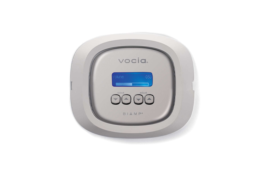 Панель управления BIAMP [VOCIAWR-1] Vocia Wall-mounted networked PoE BGM control panel